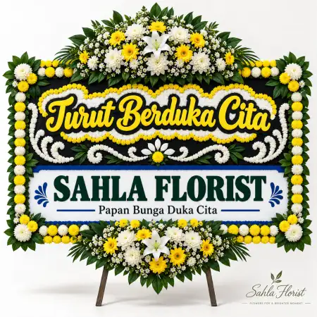 Papan Bunga Duka Margadana